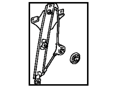 1995 Toyota Avalon Window Regulator - 69803-07010