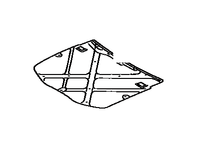 Toyota 53341-AC010 Insulator, Hood