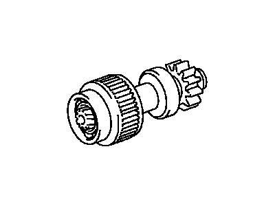 Toyota 28011-03010 Clutch Sub-Assy, Starter