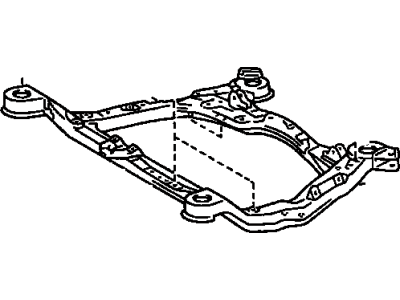 Toyota 51100-06010 Frame Assy, Front