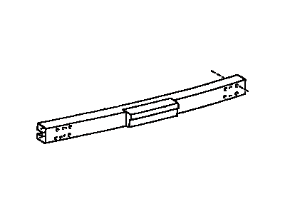 Toyota 52171-AC020 Reinforcement, Rear Bumper