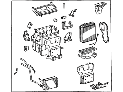 Toyota 87050-07010 Radiator Assy, Air Conditioner