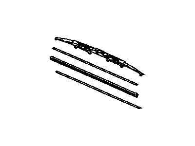 1997 Toyota Avalon Wiper Blade - 85212-07010