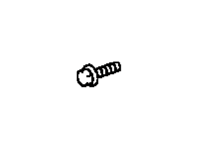 Toyota 90068-04012 Screw