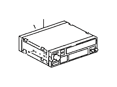 Toyota 86120-08040 Receiver Assembly, Radio