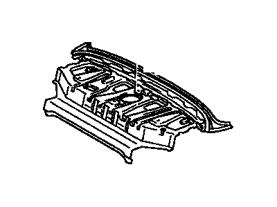 Toyota 64101-07010 Panel Sub-Assy, Upper Back