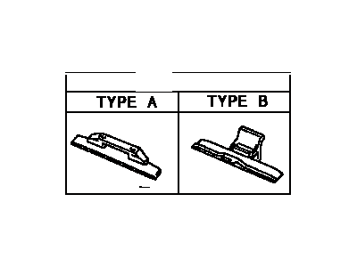 Toyota 56126-30010 Spacer, Windshield Glass