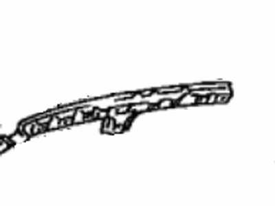 Toyota 61231-07010 Rail, Roof Side, Inner RH