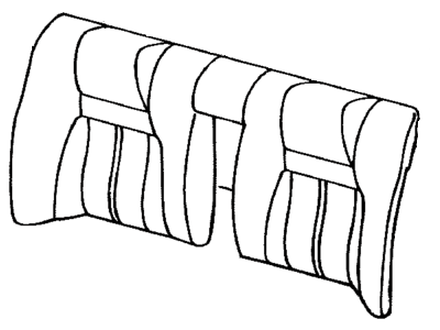 1998 Toyota Avalon Seat Cover - 71077-AC050-E4