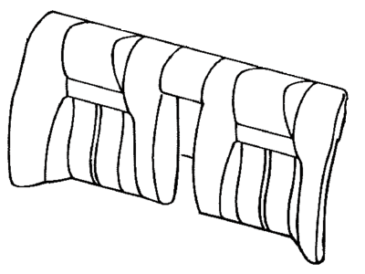 1999 Toyota Avalon Seat Cover - 71077-AC050-E4