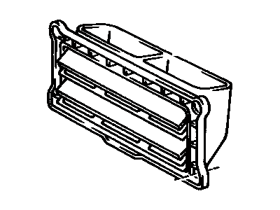 Toyota 62940-AA020 Duct Assy, Quarter Vent, LH