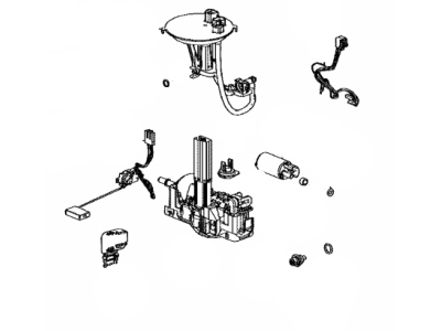 Toyota 77020-42250 Fuel Suction Tube Assembly