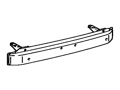 Toyota 52023-17030 Reinforcement Sub-Assy, Rear Bumper