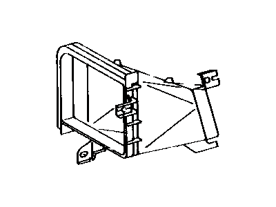 Toyota 87201-17040 Duct, Air