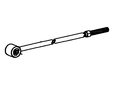 Toyota 48780-17040 Rod Assy, Strut, Rear