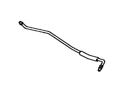 1991 Toyota MR2 Power Steering Hose - 44417-17020