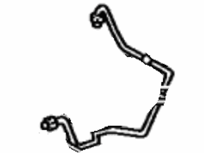 Toyota 47323-17030 Tube, Rear Brake