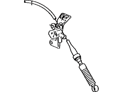 Toyota 33823-17060 Bracket, Transmission Control Cable