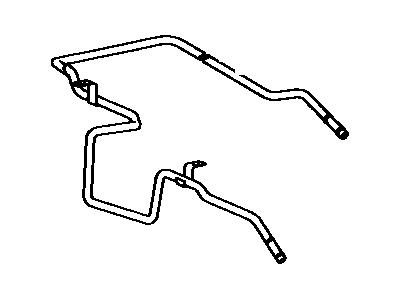 Toyota 44761-28150 Tube, Intake Manifold Or Vacuum Pump To Connector