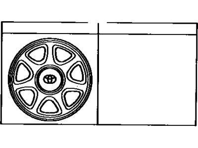 Toyota 42621-17010 Wheel Cap