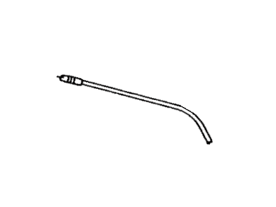 1992 Toyota MR2 Fuel Door Release Cable - 77035-17060