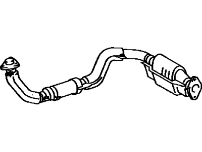 1995 Toyota MR2 Exhaust Pipe - 17410-7A030