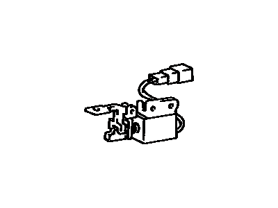 Toyota 33058-17020 Bracket Sub-Assy, Shift Lock Solenoid