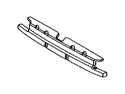 Toyota 52611-17020 Absorber, Front Bumper Energy