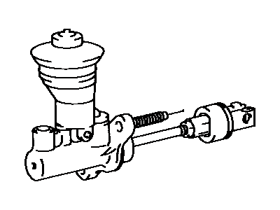 1992 Toyota MR2 Clutch Master Cylinder - 31410-17080