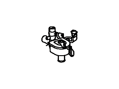 Toyota 87240-17080 Valve Assy, Heater Water