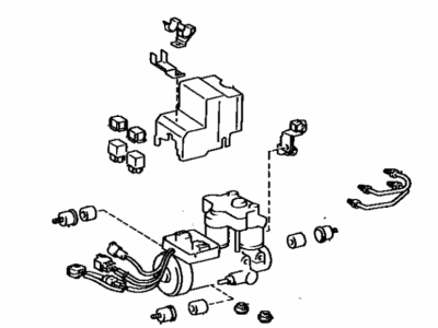 Toyota 44510-17010 ACTUATOR Assembly, Brake