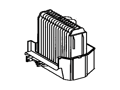 1993 Toyota MR2 Evaporator - 88501-17060