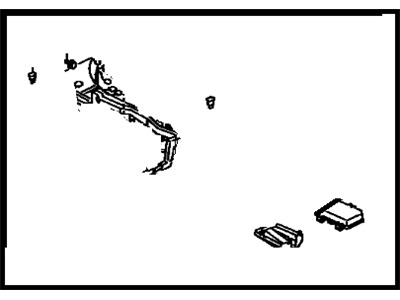 Toyota 82181-17311 Wire, Luggage Room