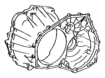 1989 Toyota MR2 Bellhousing - 35105-17010