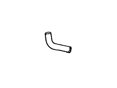 Toyota 16572-74140 Hose, Radiator, Outlet