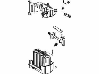 1992 Toyota MR2 Evaporator - 88510-17140