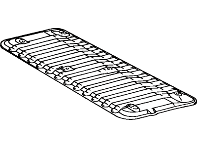 Toyota 58327-17020 Insulator, Main Muffler Heat