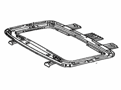 Toyota 63203-17070 Housing Sub-Assembly, Removable Roof