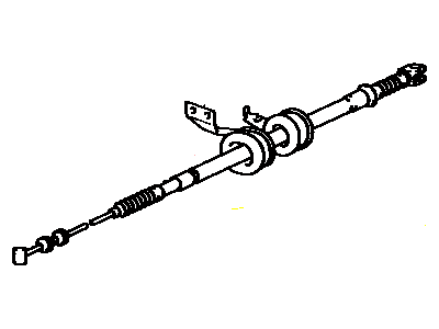 Toyota 46420-17070 Cable Assembly, Parking Brake