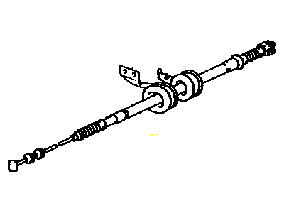 Toyota 46420-17050 Cable Assembly, Parking Brake