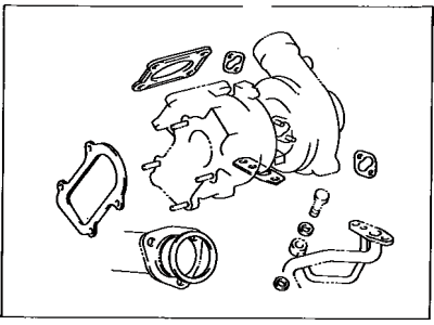 Toyota 04175-74010 Gasket Kit, Turbocharger