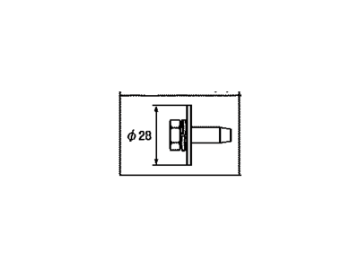 Toyota 90119-06718 Bolt, w/Washer