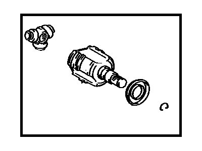 Toyota 43030-17020 Rear Cv Joint Inboard, Right