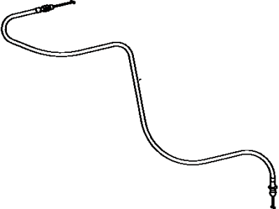 Toyota 35520-17070 Cable Assembly, Throttle