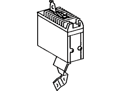 Toyota 86280-17080 Amplifier Assembly, Stereo Component