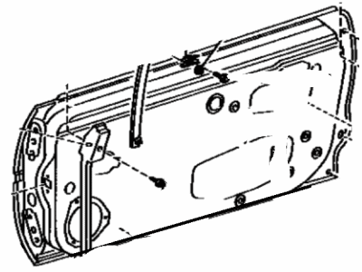 Toyota 67002-17070 Panel Sub-Assy, Front Door, LH