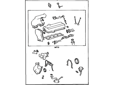 Toyota 04111-74401 Gasket Kit, Engine Overhaul