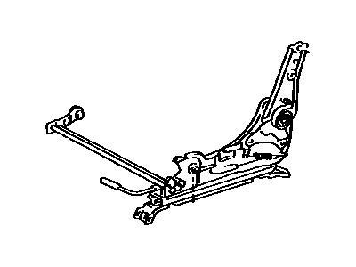 Toyota 72020-17090 Adjuster Sub-Assy, Front Seat, LH