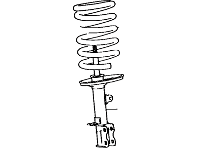 Toyota 48231-1R290 Spring, Coil, Rear