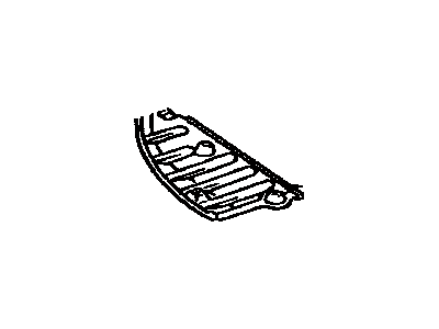 Toyota 53294-17020 Deflector, Radiator Lower Air